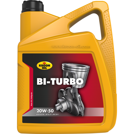 Моторное масло KROON-OIL BI-TURBO 20W-50, 5л